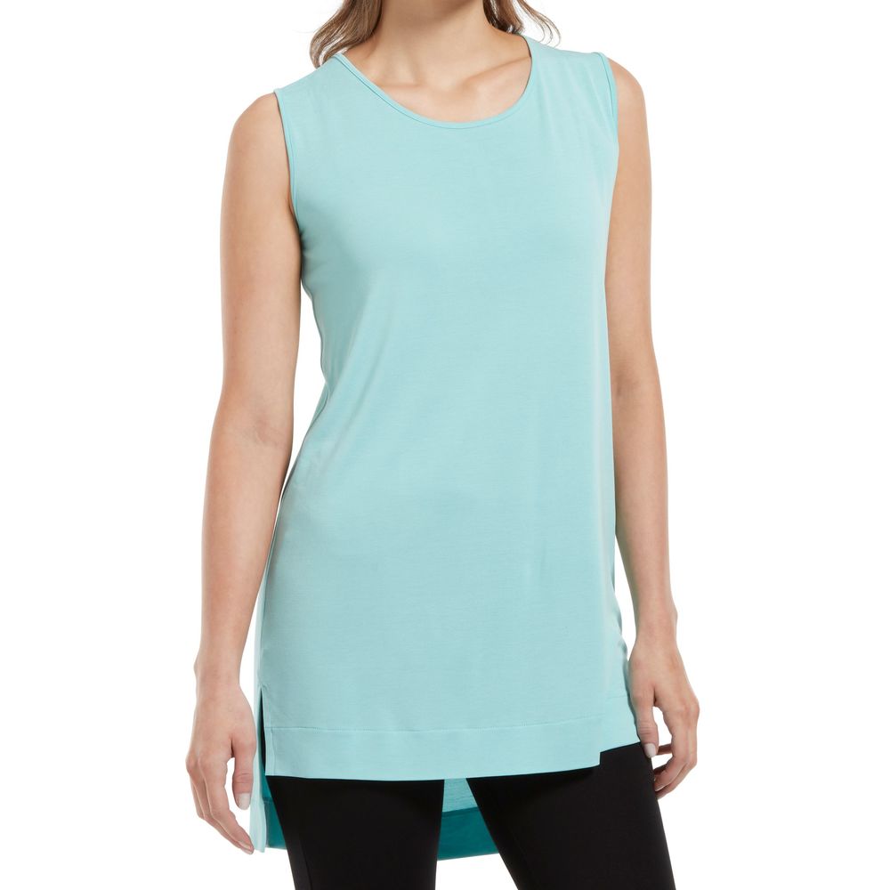Hue Women's Hi-Low Hem Sleeveless Tunic Fiji